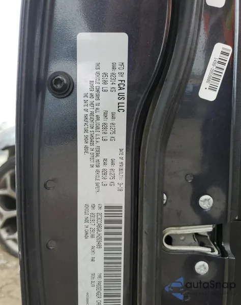 2018 Chrysler 300 S из США, поврежденный, VIN 2C3CCABG0JH269489